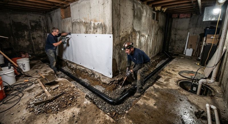 Basement Concrete Installation in Pawling, NY