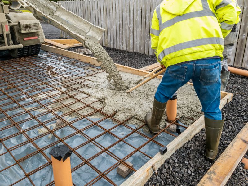 Basement Concrete Pouring in Newtown, CT
