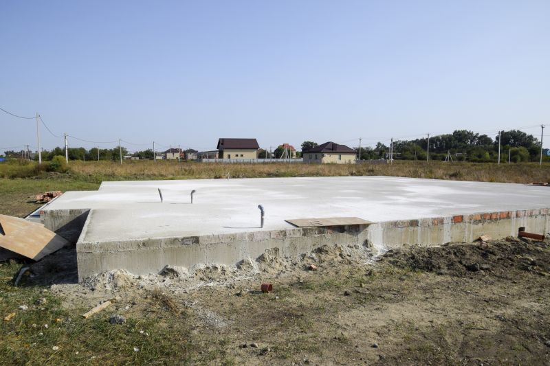 Basement Slab Installation in Newtown, CT