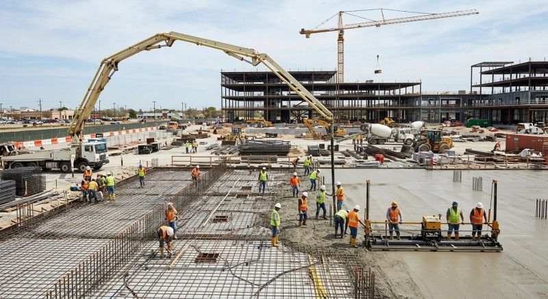 Commercial Slab Construction in Carmel, NY