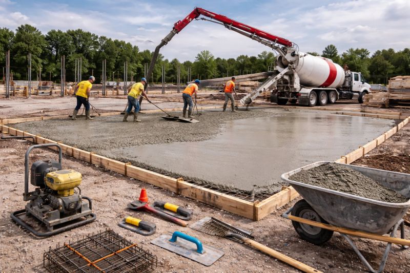 Commercial Slab Construction in New Haven, CT