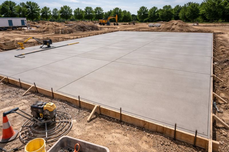 Commercial Slab Construction in Northfield, CT