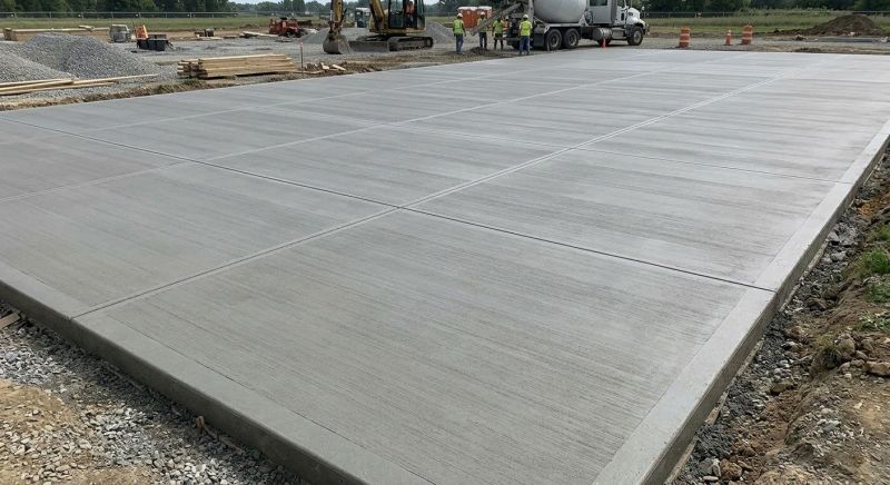 Commercial Slab Installation in Sandy Hook, CT