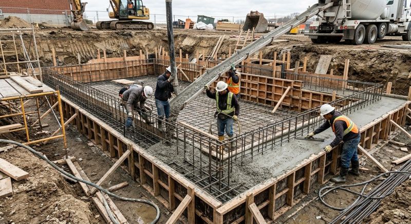 Concrete Basement Pouring in Newtown, CT