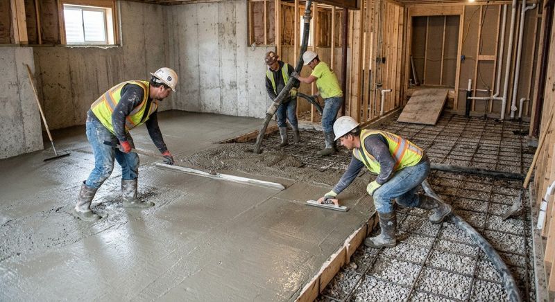 Concrete Basement Pouring in Newtown, CT