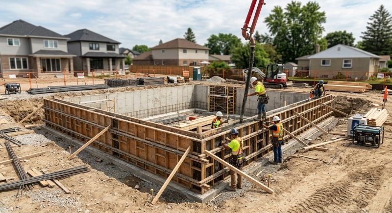 Foundation Construction in North Salem, NY
