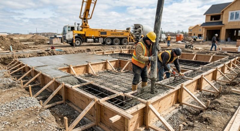 Foundation Construction in Waterbury, CT