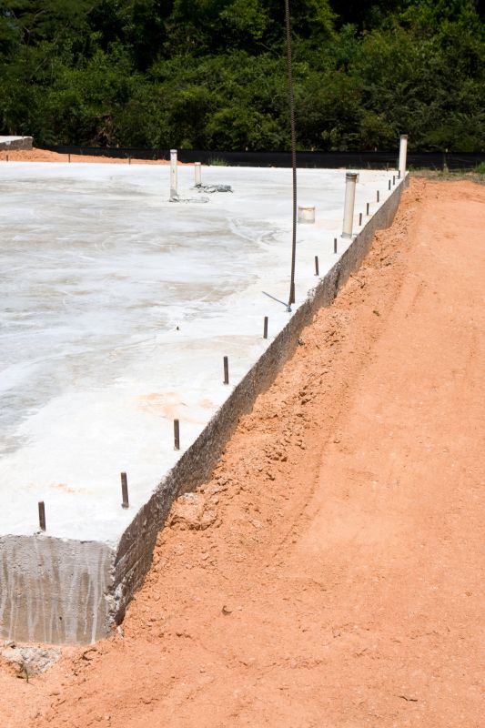 Foundation Slab Construction in Newtown, CT