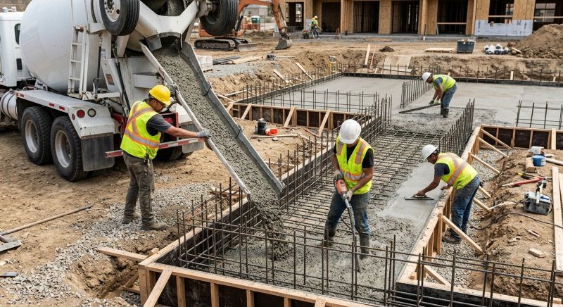 Foundation Wall Pouring in Bethany, CT