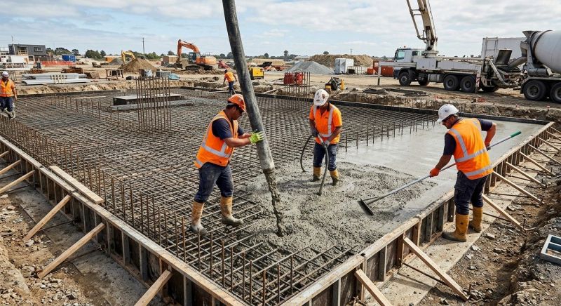 Foundation Wall Pouring in Westport, CT