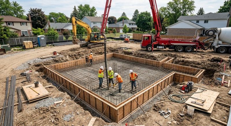 Home Foundation Installation in Middlebury, CT